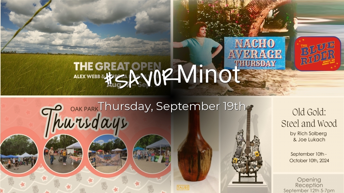 Happening Today in Minot, 09/19/2024